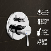 Flora Concealed Body High Flow Diverter With Exposed Part Kit (Complete Set) – by Specule specules